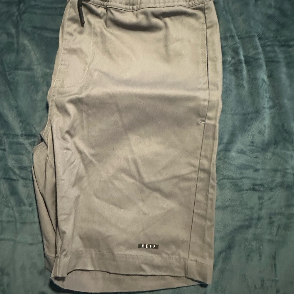 Neff Men's Athletic Tan Shorts